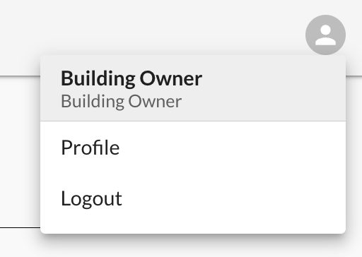 Building Data Portal Building Owner Edit Profile